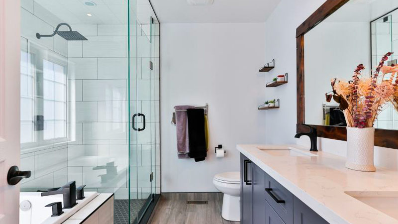 Salle de bain moderne